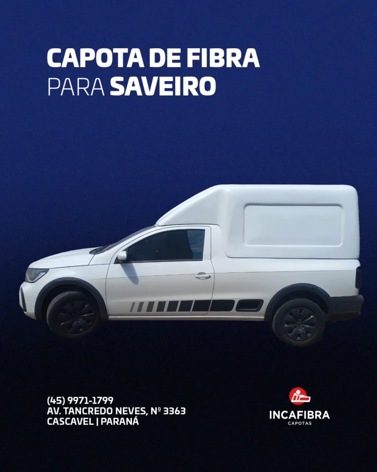 capota de fibra saveiro
