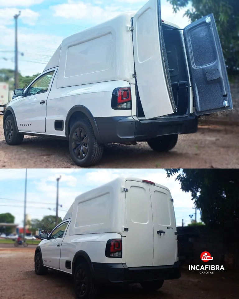 capota de fibra para saveiro