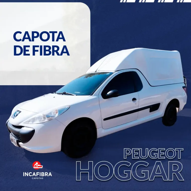 peugeot hoggar, capota de fibra peugeot hoggar