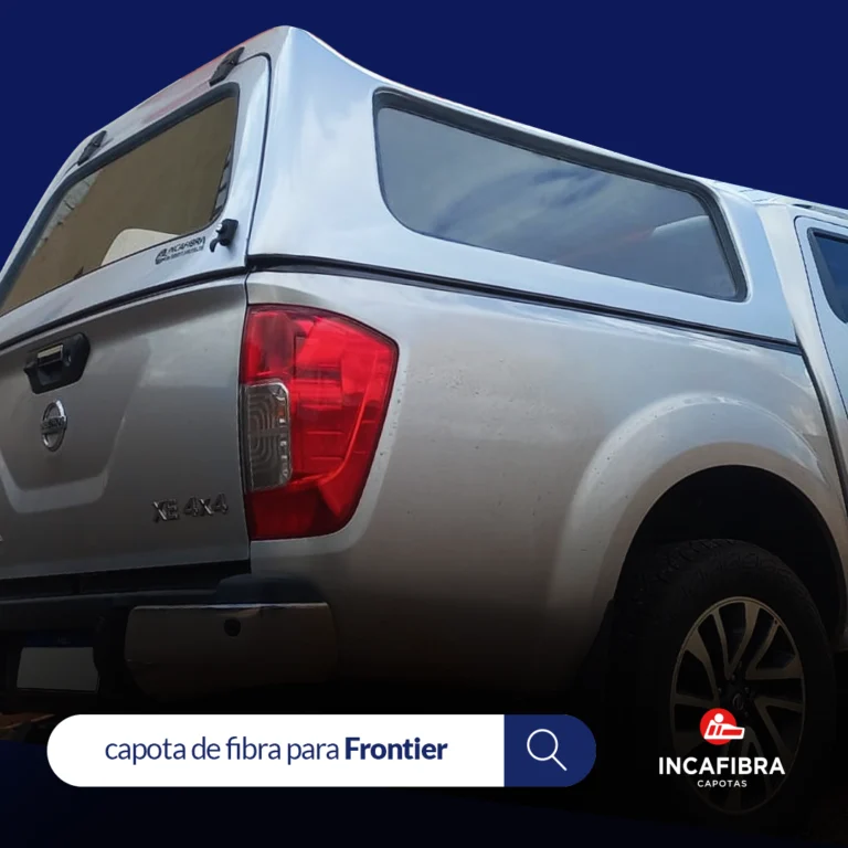 Capota de fibra Frontier, Capota de fibra Nissan Frontier, Frontier, Nissan Frontier