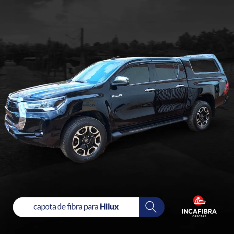 capota de fibra toyota hilux, capota de fibra hilux