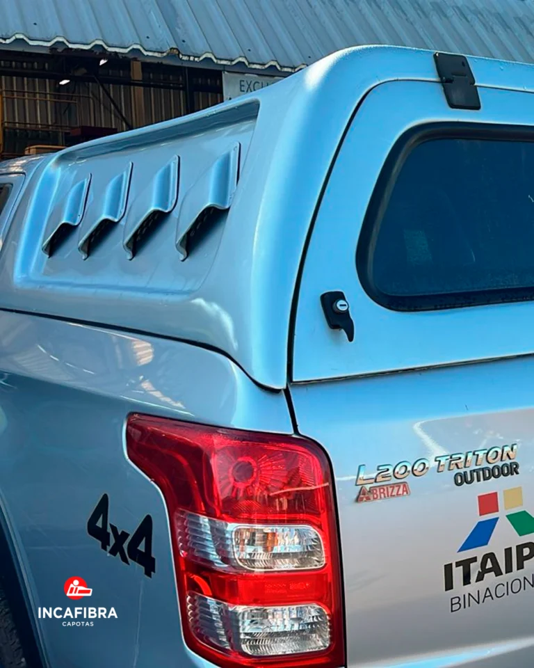 Mitsubishi L200 Triton, capota de fibra Mitsubishi L200 Triton