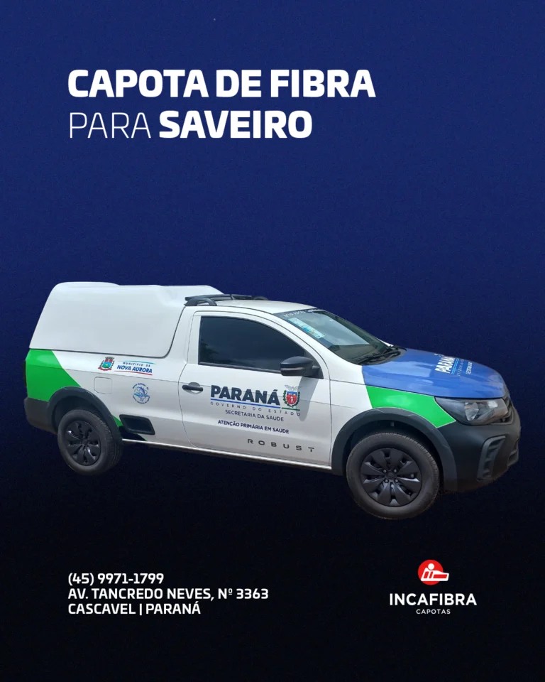 capota de fibra saveiro