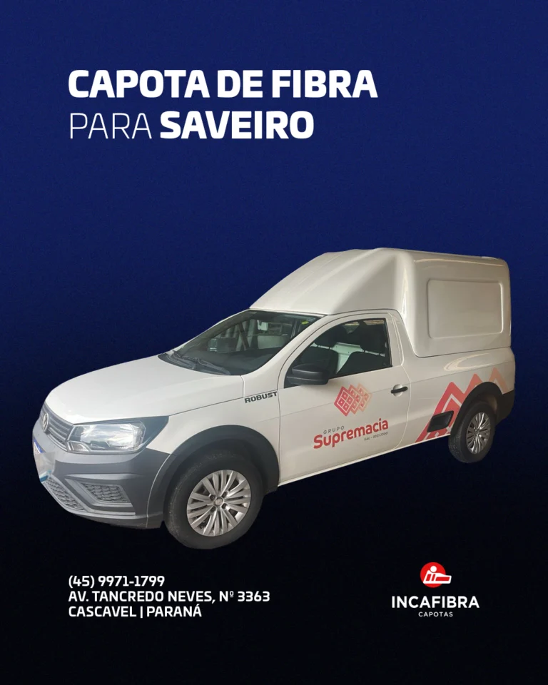 capota de fibra saveiro